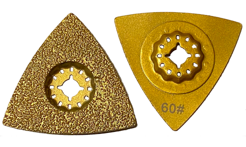 Diamond Triangle Corner Grinding Pad